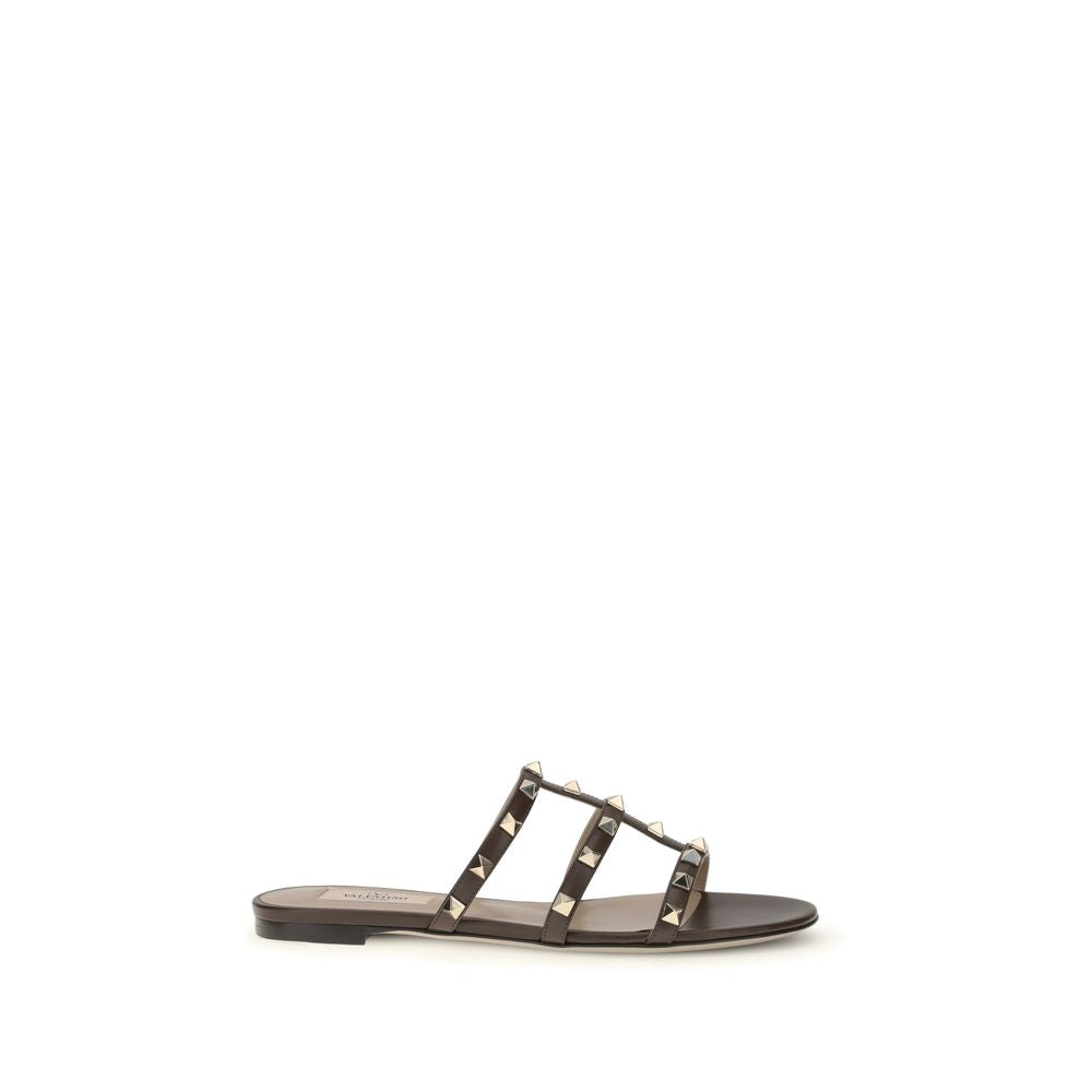 Sandale à plateforme Rockstud de Valentino Garavani