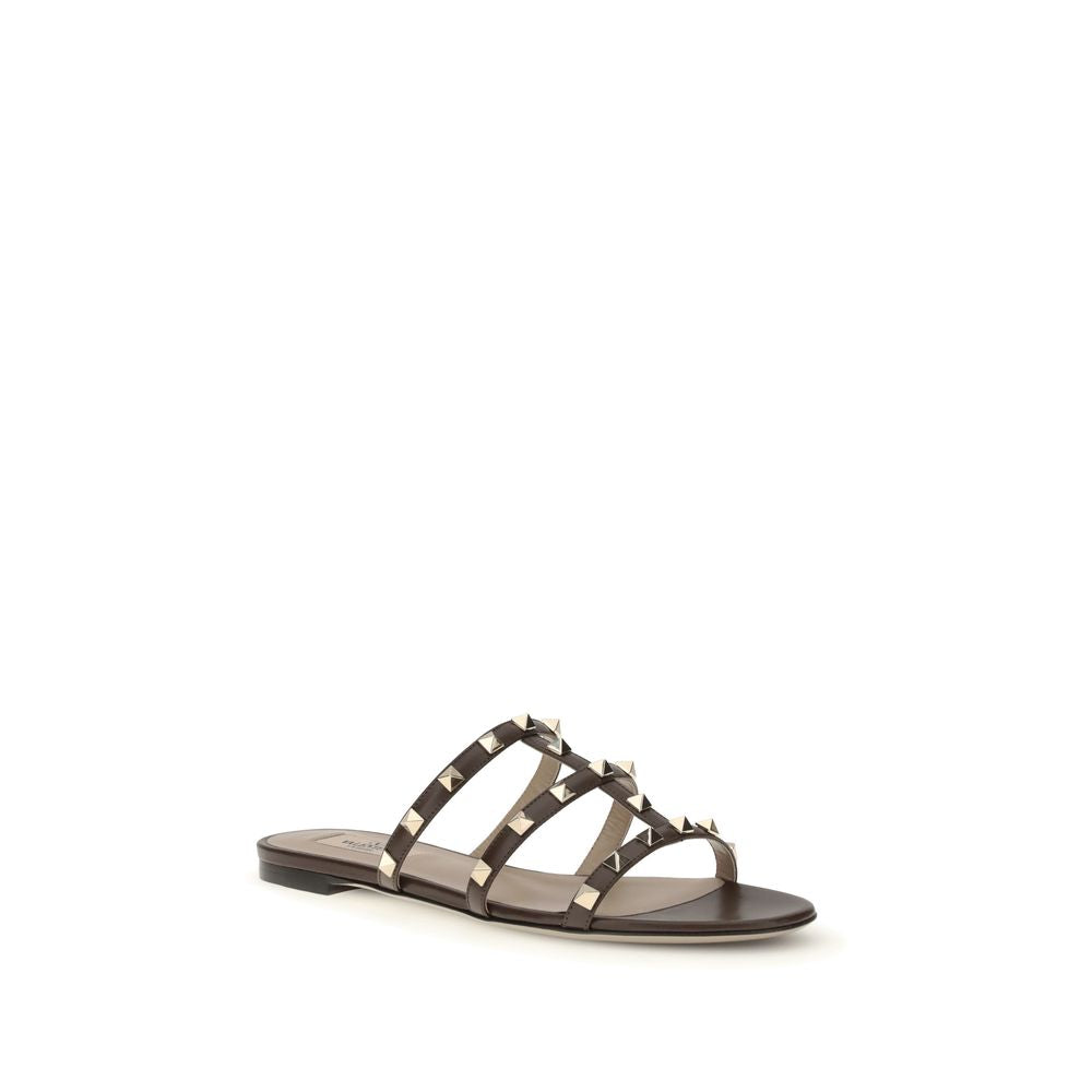 Sandale à plateforme Rockstud de Valentino Garavani