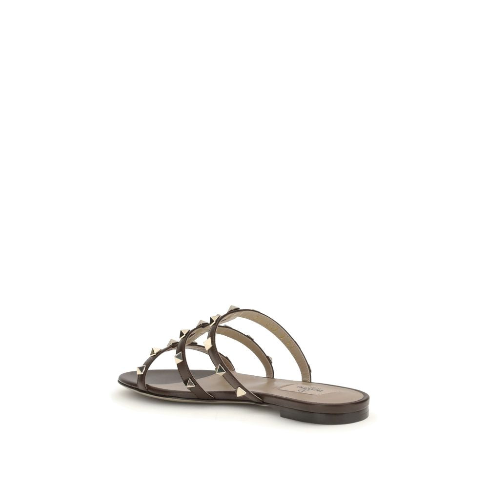 Sandale à plateforme Rockstud de Valentino Garavani