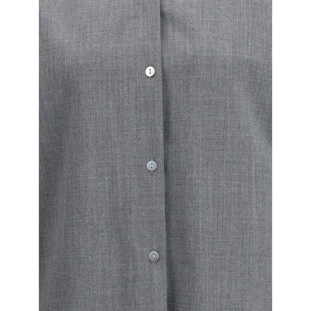 The Latest Classic Collar Shirt - Élégance intemporelle en marron