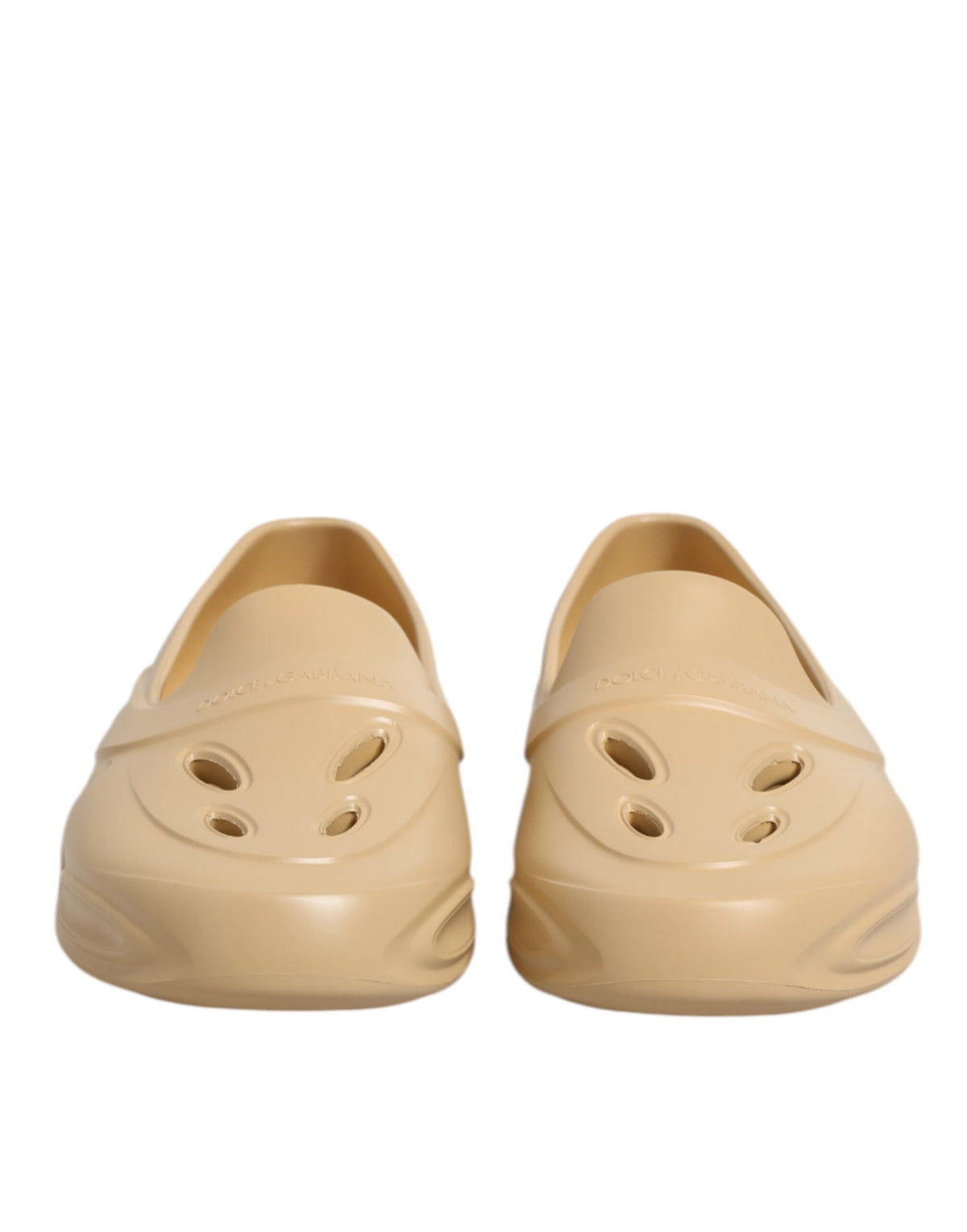 Dolce & Gabbana Baskets Basses Beiges - Élégance Authentique