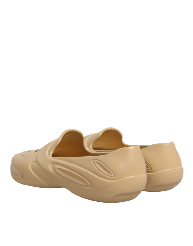 Dolce & Gabbana Baskets Basses Beiges - Élégance Authentique