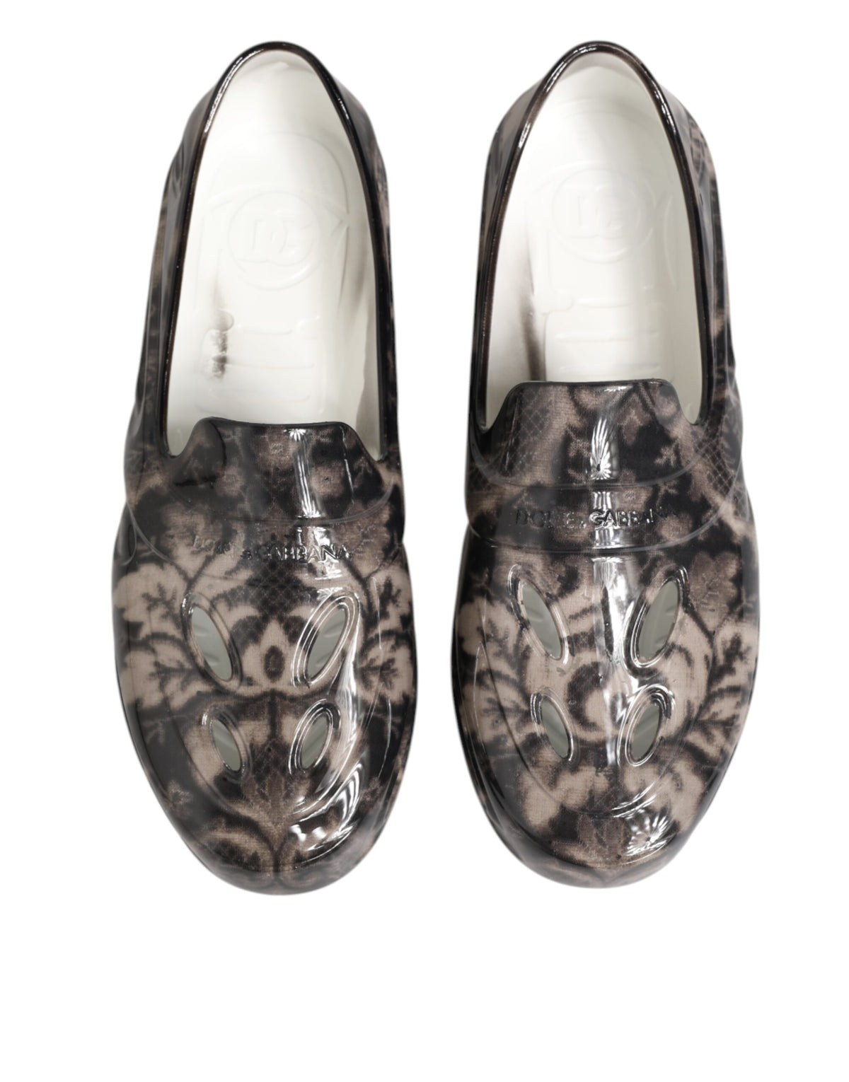 Dolce & Gabbana Multicolor Rubber Low Top Men Sneakers
