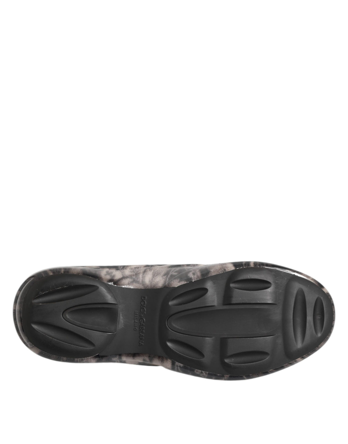 Dolce & Gabbana Multicolor Rubber Low Top Men Sneakers