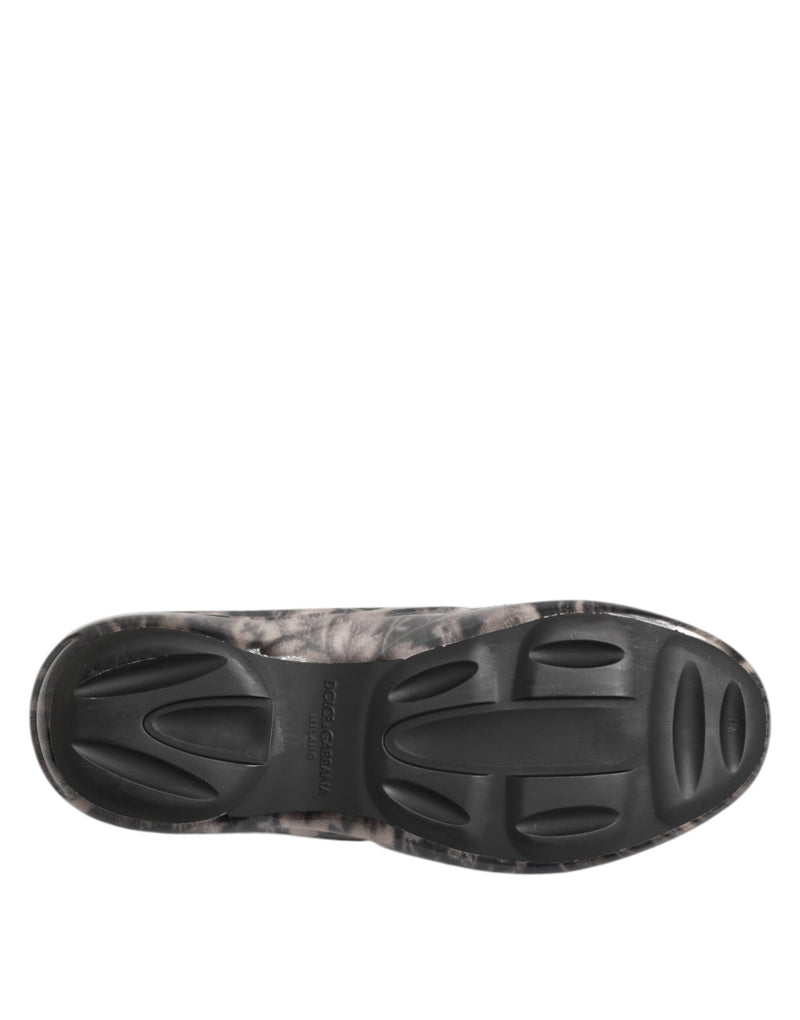 Dolce & Gabbana Multicolor Rubber Low Top Men Sneakers