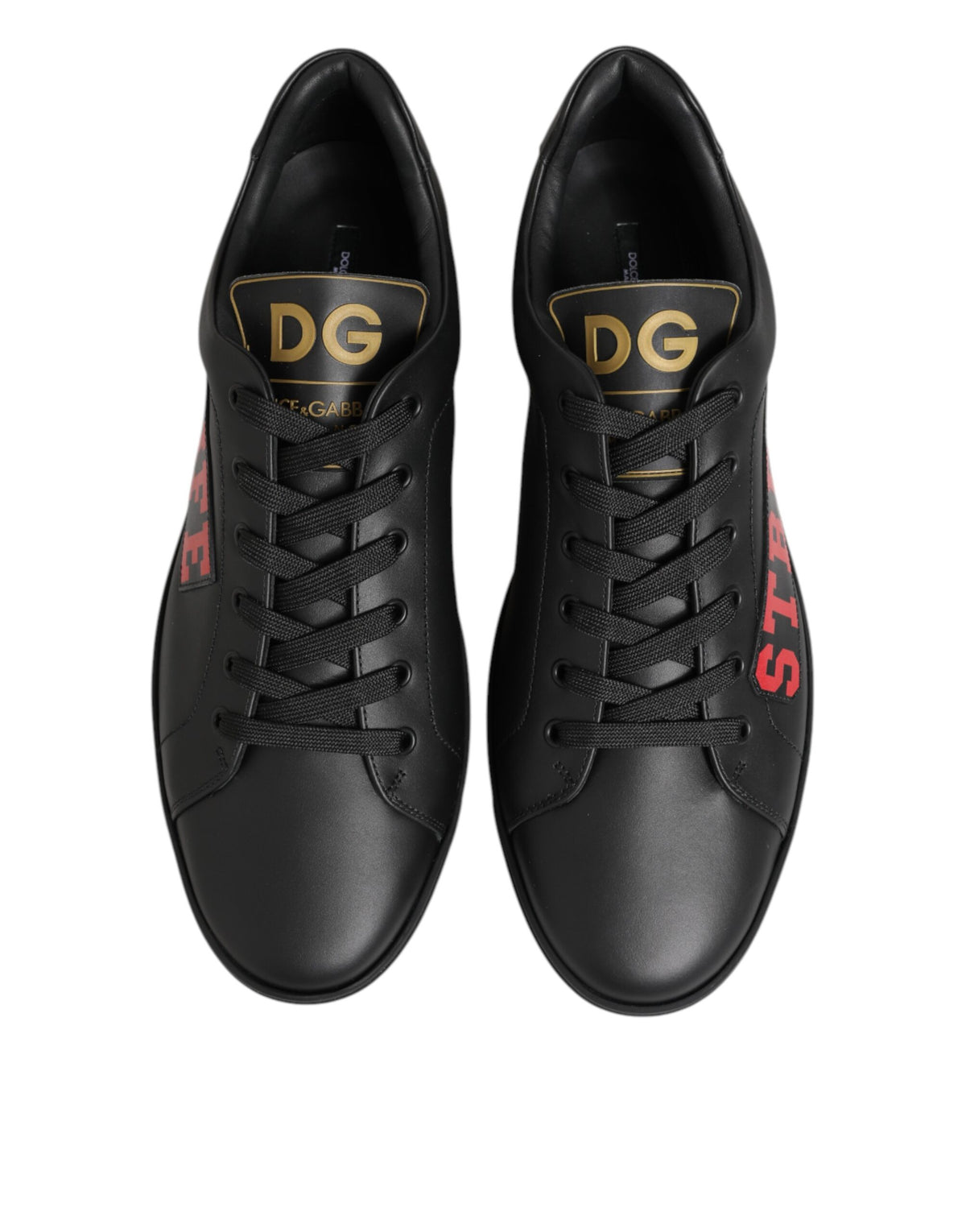 Dolce & Gabbana Black Street Life Low Top Sneakers for Men