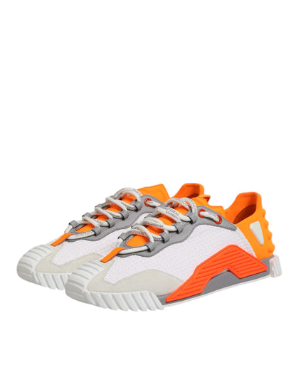 Dolce & Gabbana Multicolor Cotton Low Top NS1 Sneakers Shoes