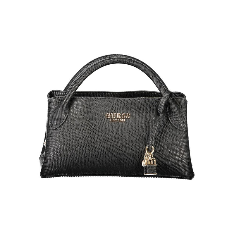 Guess Jeans Sac à main en polyéthylène noir - Modèle Fedana