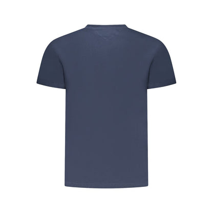 T-shirt en coton bleu Tommy Hilfiger