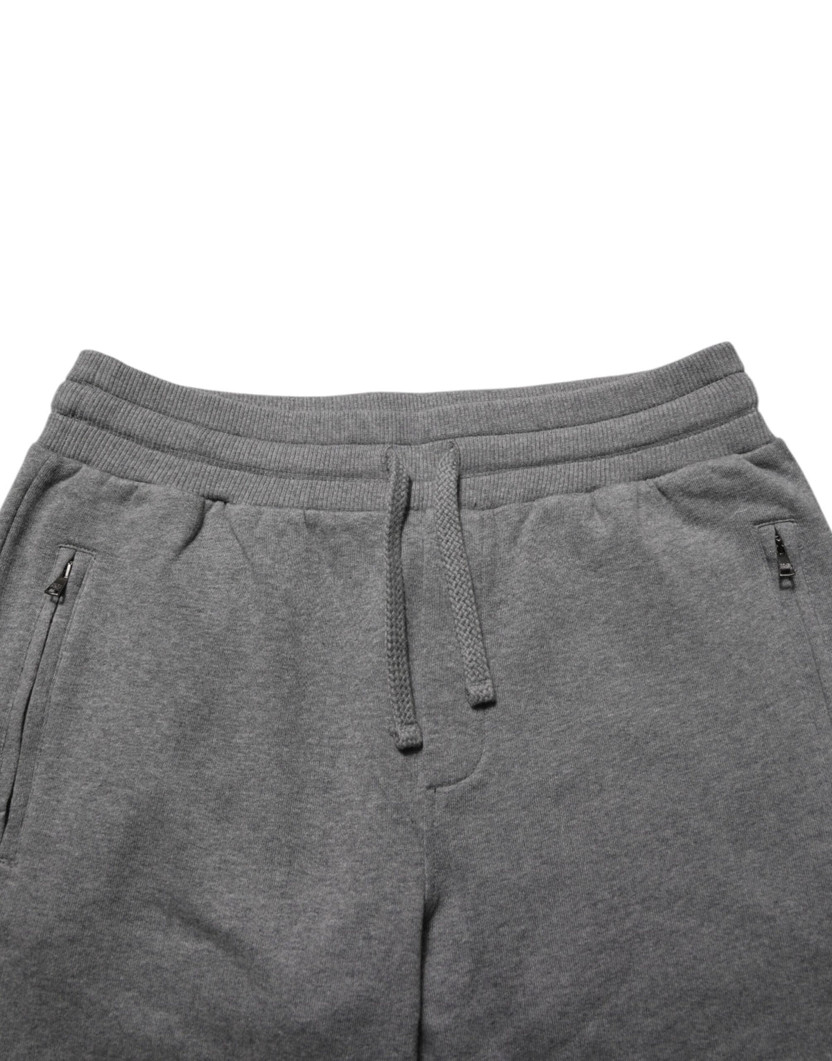 Pantalon de jogging en coton gris Dolce &amp; Gabbana