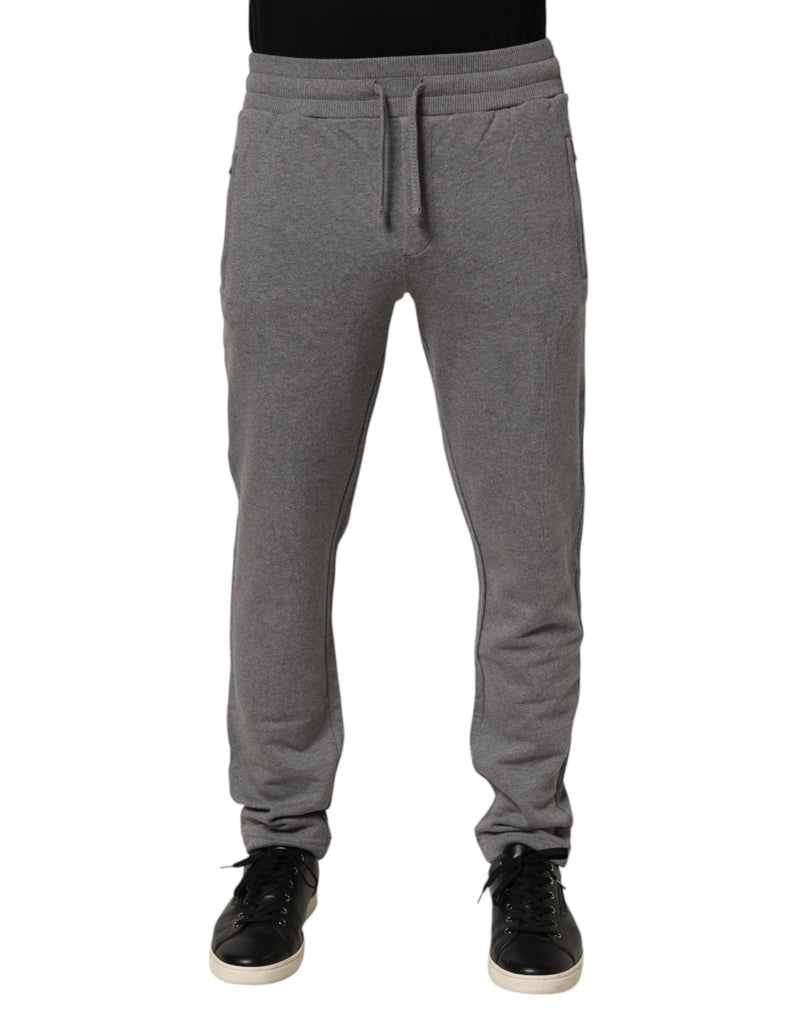 Dolce &amp; Gabbana joggingbroek van katoen, grijs.