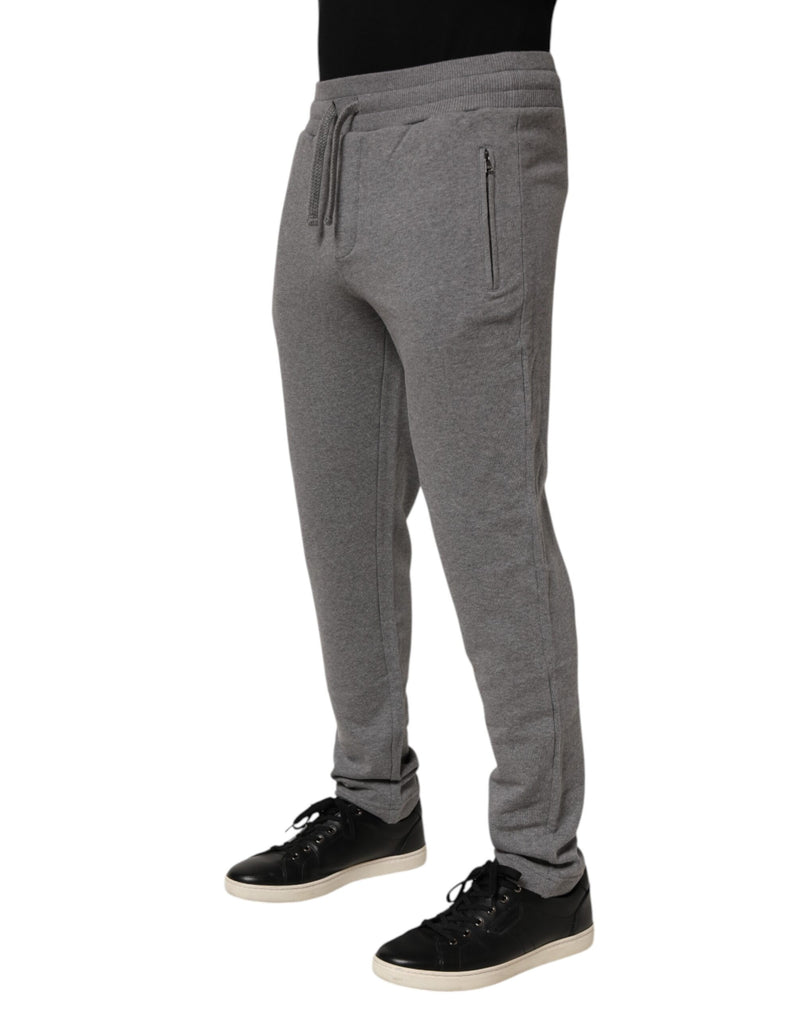 Dolce &amp; Gabbana joggingbroek van katoen, grijs.