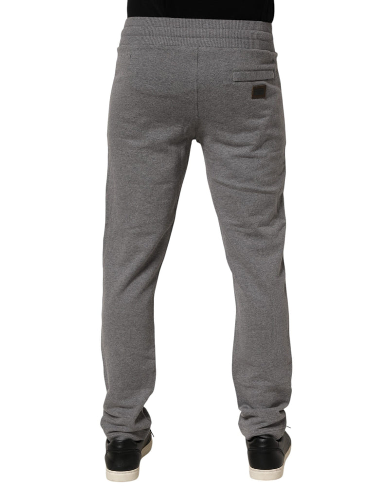 Dolce &amp; Gabbana joggingbroek van katoen, grijs.