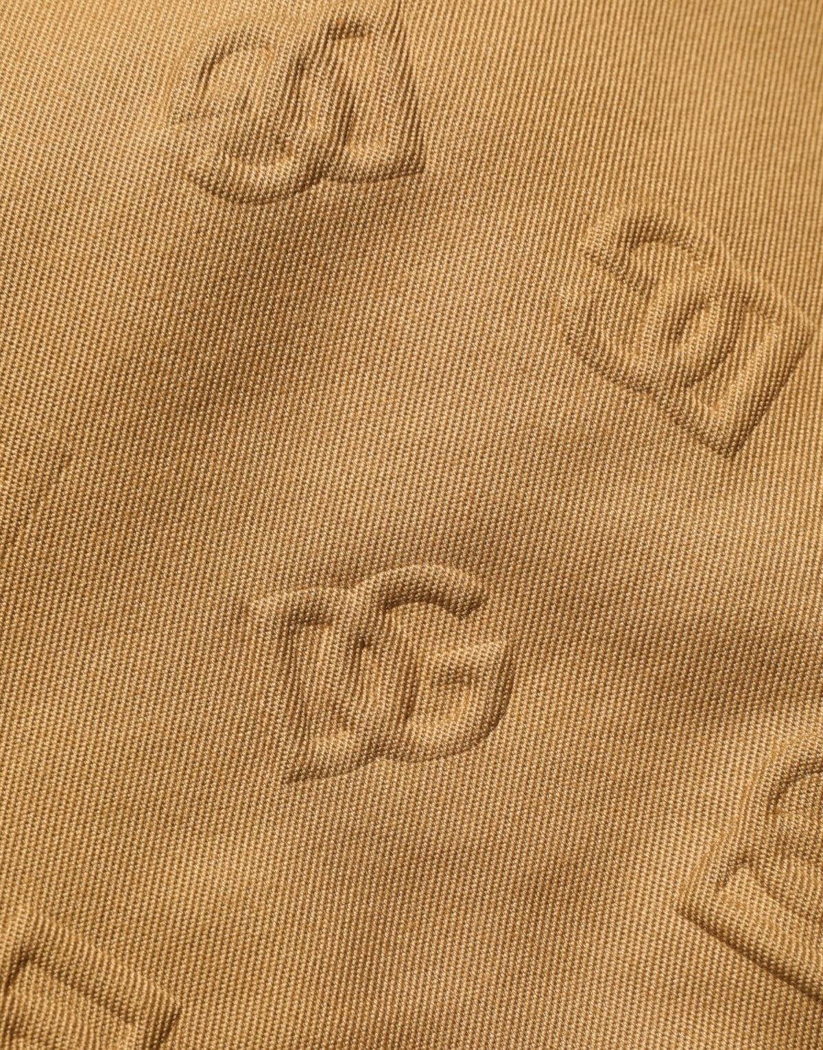 Short cargo Bermuda en coton extensible brun avec logo Dolce &amp; Gabbana
