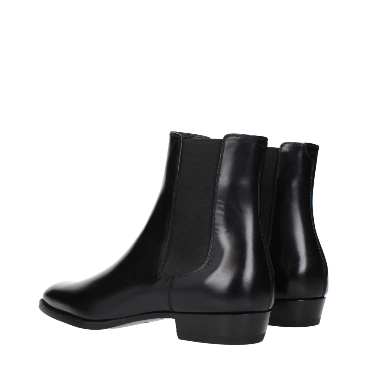 Celine Black Leather Ankle Boots - Elegant & Comfortable Footwear