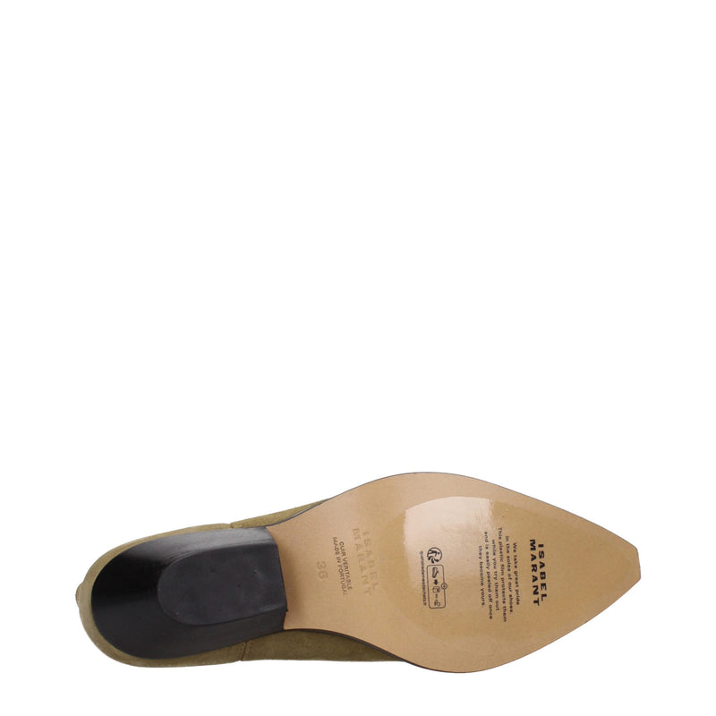 Isabel Marant Beige Leather Ankle Boots - All-Day Comfort & Style