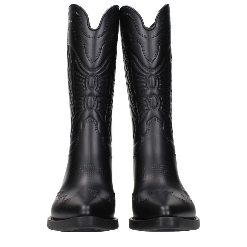 Christian Dior Black Cotton Boots - Stylish Women's Footwear