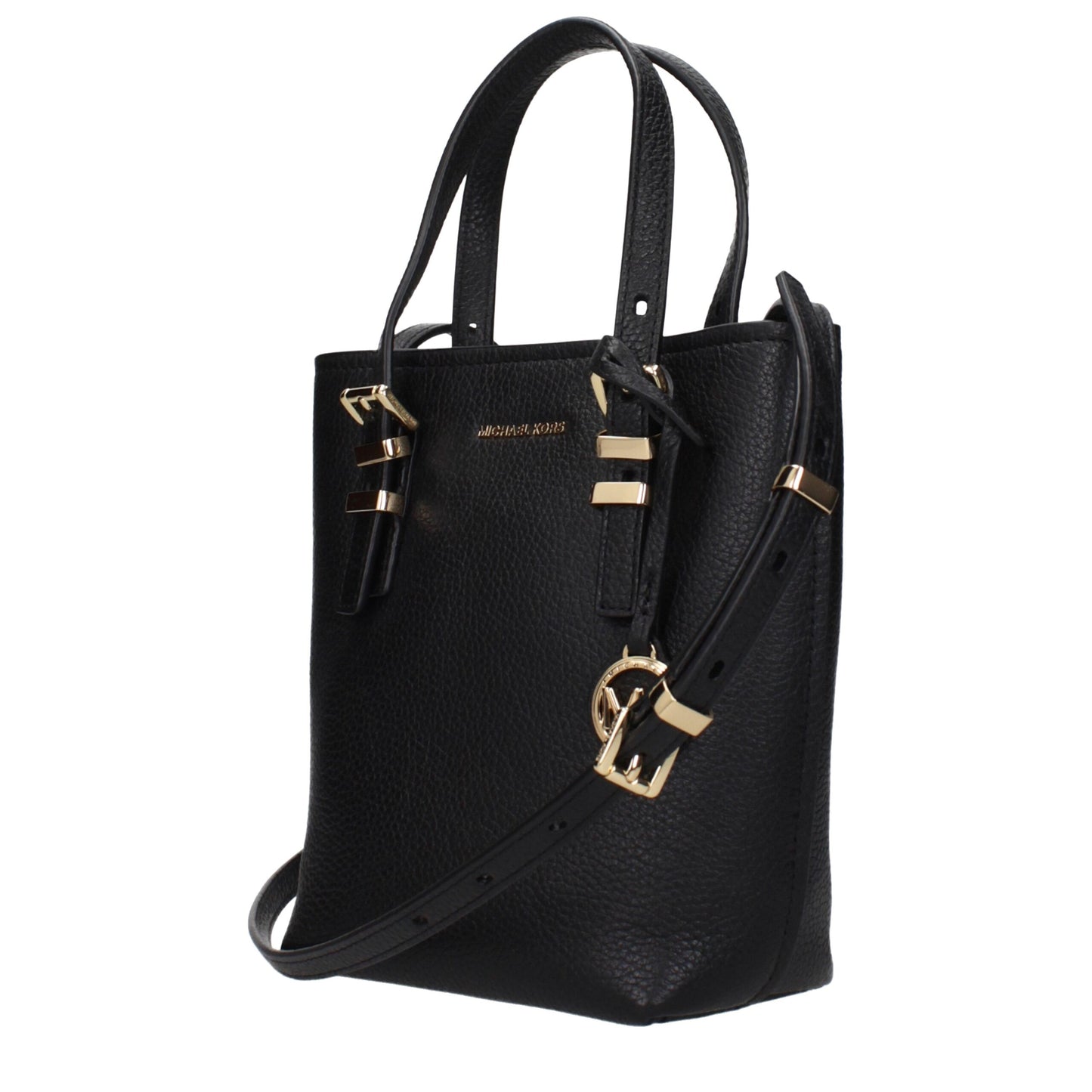 Sacs à main en cuir noir de Michael Kors