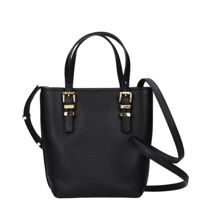 Sacs à main en cuir noir de Michael Kors
