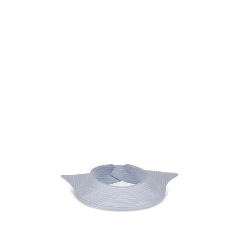 Maison Margiela Striped Collar - Versatile Cotton Poplin Design