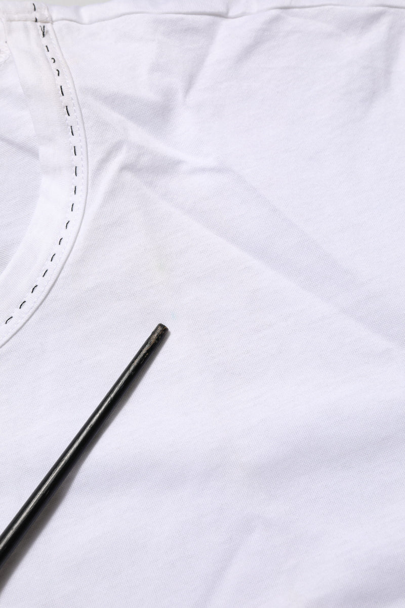 Dolce & Gabbana White Cotton Crew Neck Underwear Tee T-shirt
