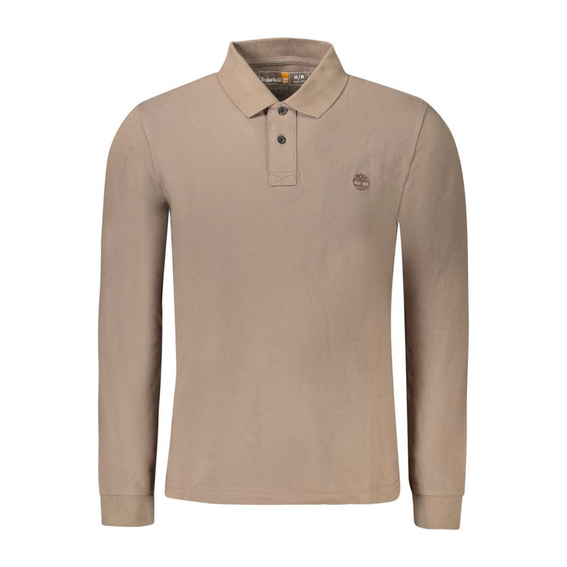 Polo Shirt en Coton Marron Timberland - Slim Fit