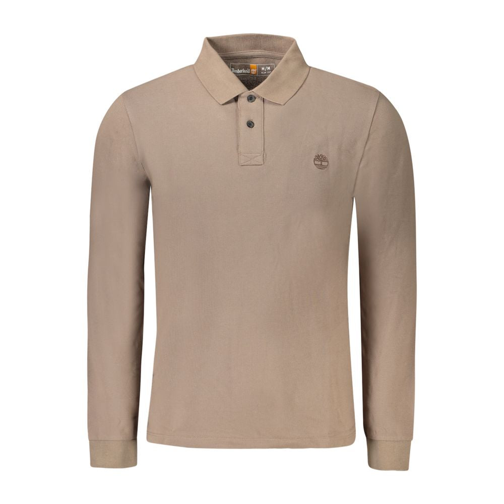 Timberland Marrone Polo Shirt en Coton pour Homme