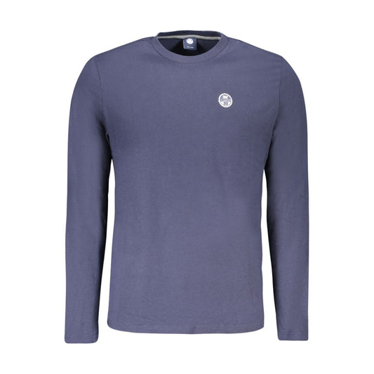 North Sails Blue Cotton T-Shirt for Men
