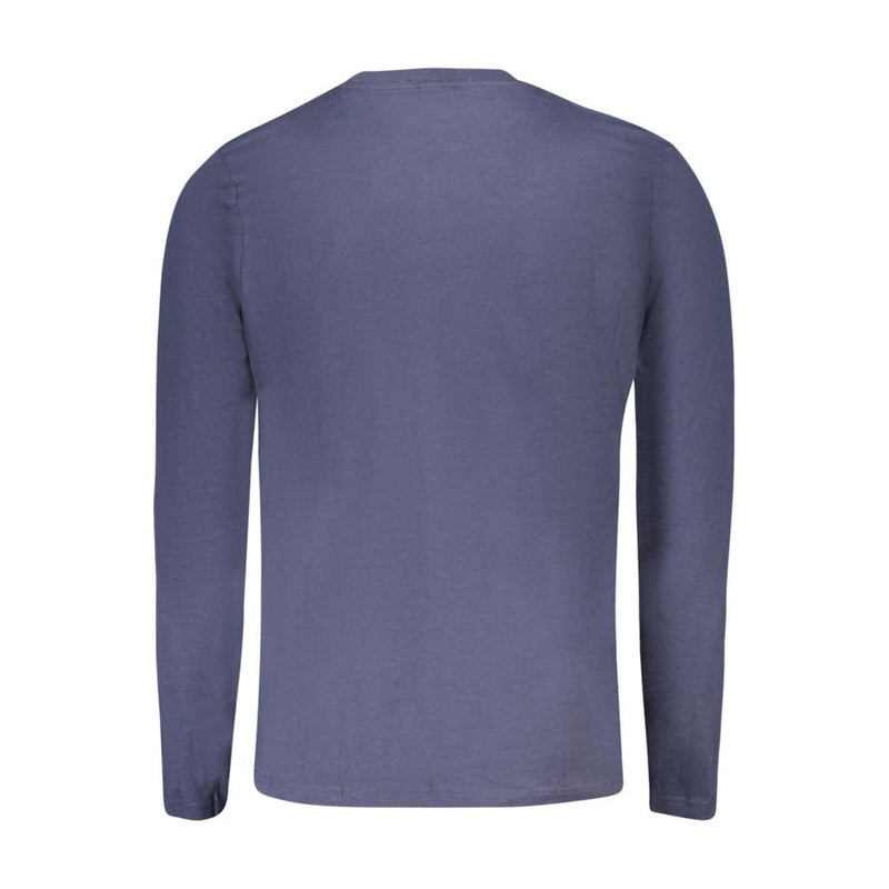 North Sails Blue Cotton T-Shirt for Men