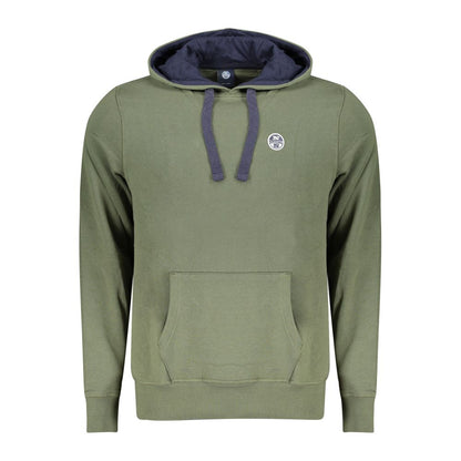 Sweat-shirt en coton vert North Sails