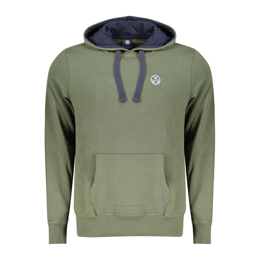 North Sails Green Cotton Sweatshirt - Comfortable & Stylish