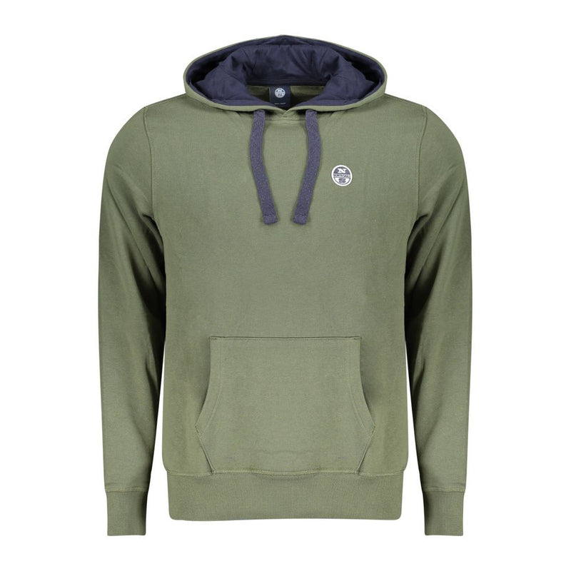 North Sails Green Cotton Sweatshirt - Comfortable & Stylish