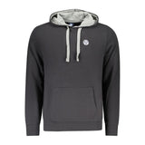 North Sails Black Cotton Sweatshirt - Stylish and Comfortable