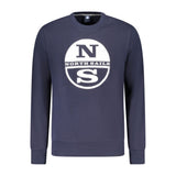 North Sails Blue Cotton Sweatshirt - Comfort and Style
