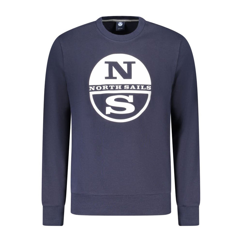 North Sails Blauwe Katoenen Sweatshirt