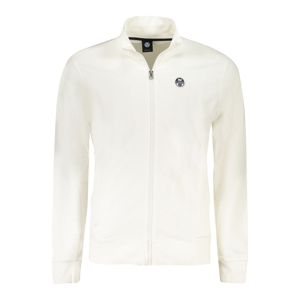 North Sails Sweatshirt en Coton Blanc pour Homme