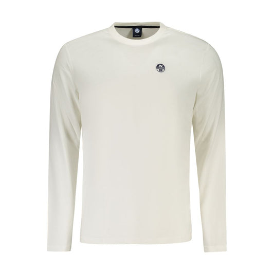 T-Shirt en Coton Blanc North Sails - Manches Longues