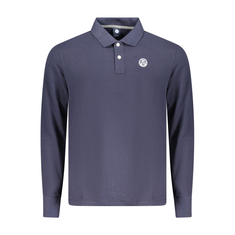 Polo Shirt en Coton Bleu North Sails