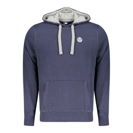 North Sails Blue Cotton Sweatshirt - Comfortable and Stylish