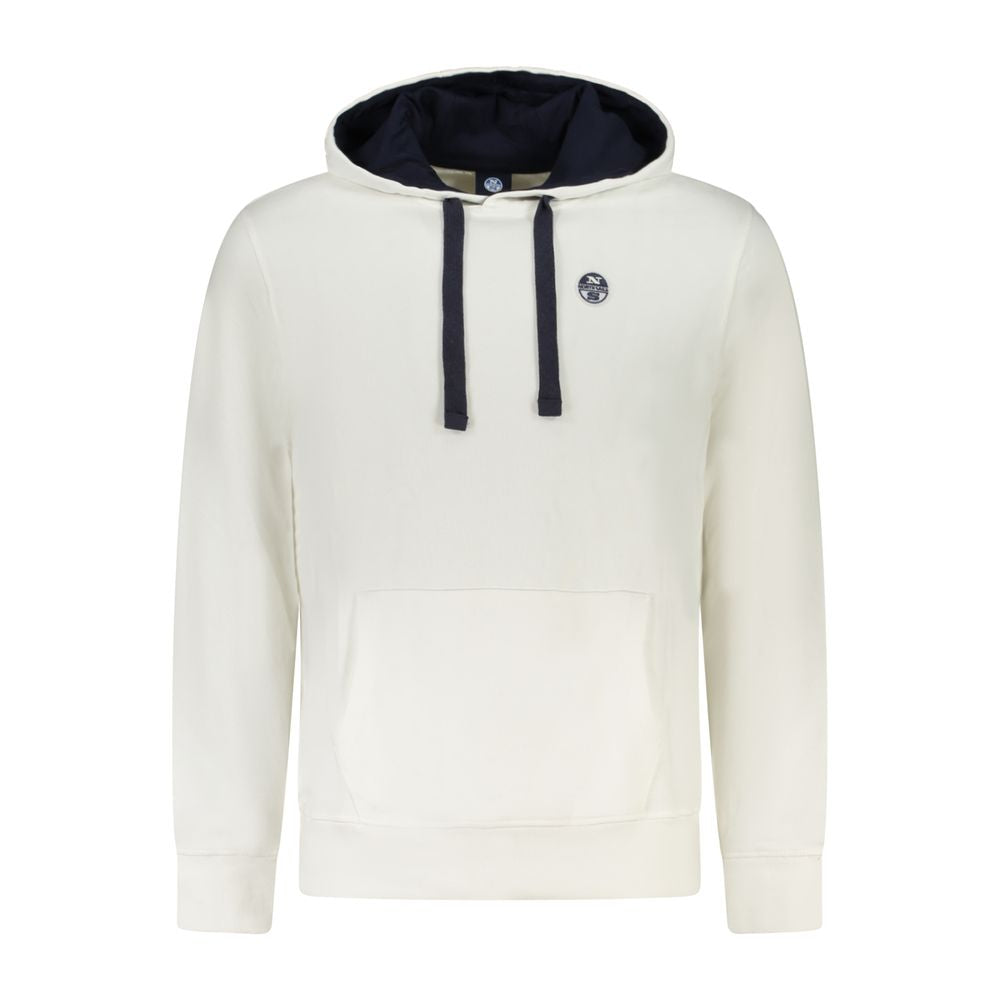 Sweatshirt en Coton Blanc North Sails