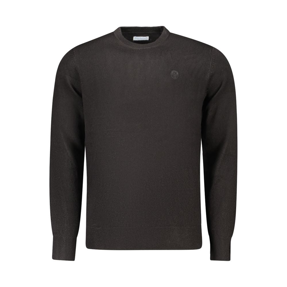 North Sails Black Nylon Sweater - Style and Comfort Combined