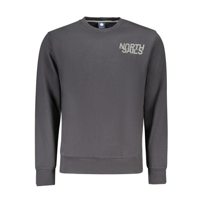 Sweat-shirt en coton noir North Sails