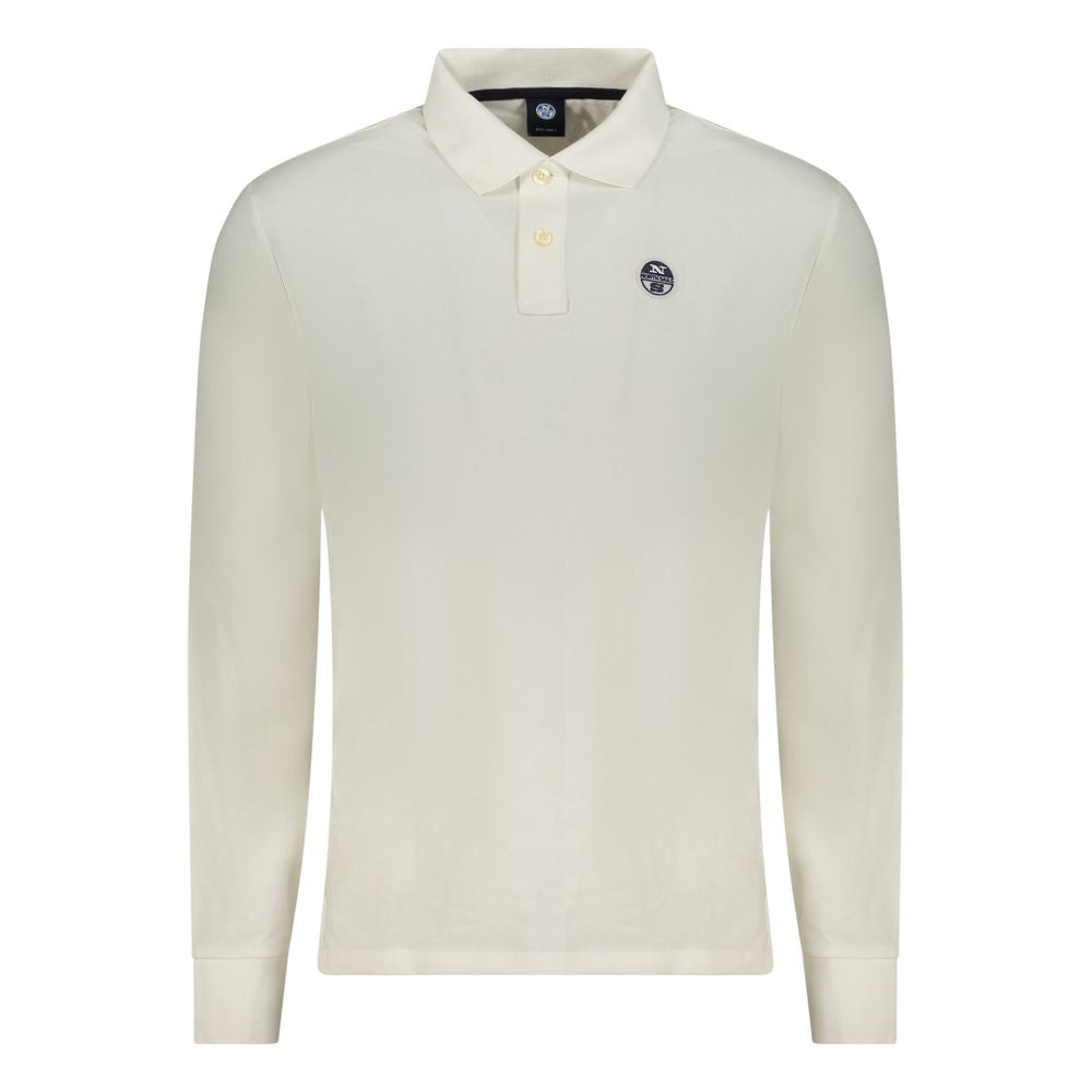 Polo Shirt en Coton Blanc North Sails