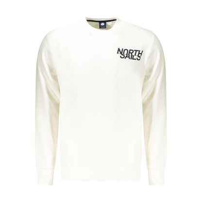 Sweat-shirt en coton blanc North Sails