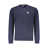 North Sails Blue Cotton Sweatshirt - Comfortable and Stylish