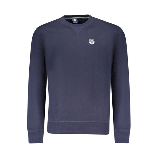 North Sails Blue Cotton Sweatshirt - Comfortable & Stylish