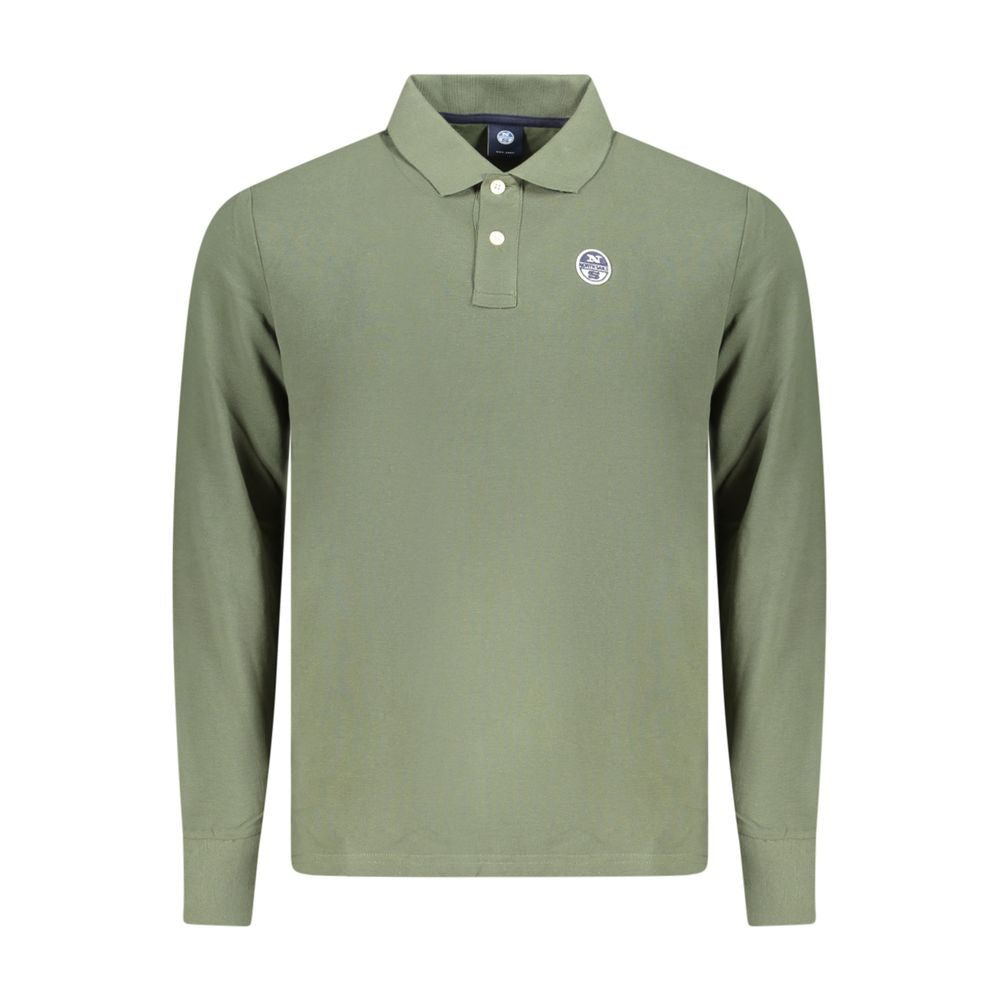 Polo Shirt en Coton Vert North Sails
