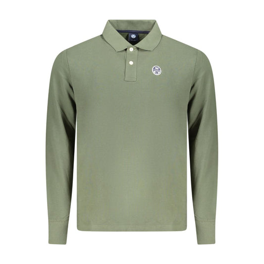 North Sails groene katoenen poloshirt