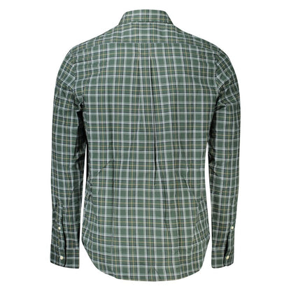Chemise en coton verte Timberland