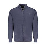 North Sails Blue Nylon Sweater - Long-Sleeved Cardigan